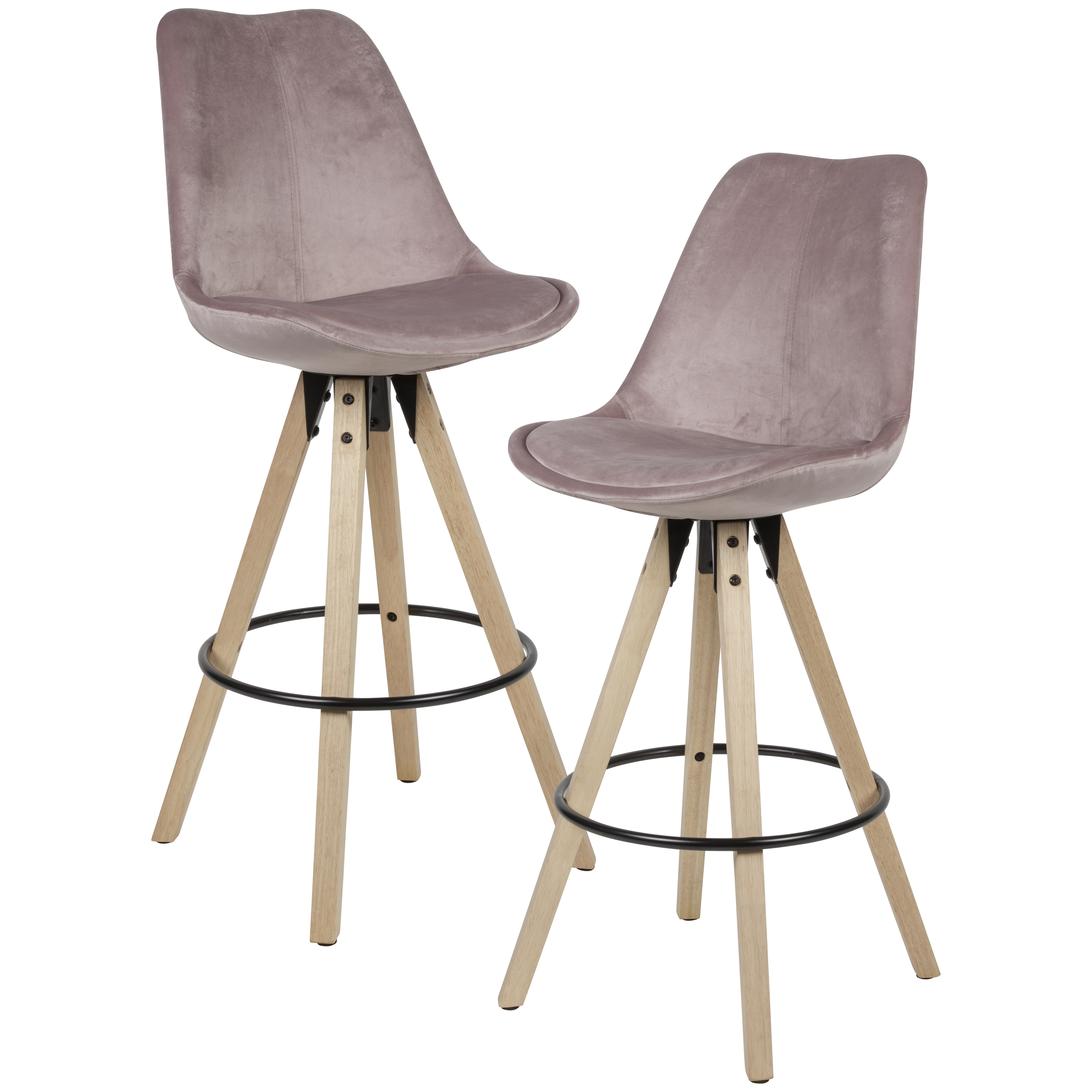 Mikado Living 77 cm Barstuhl Set Boynton Mikado Living 77 cm Barstuhl Set Boynton
